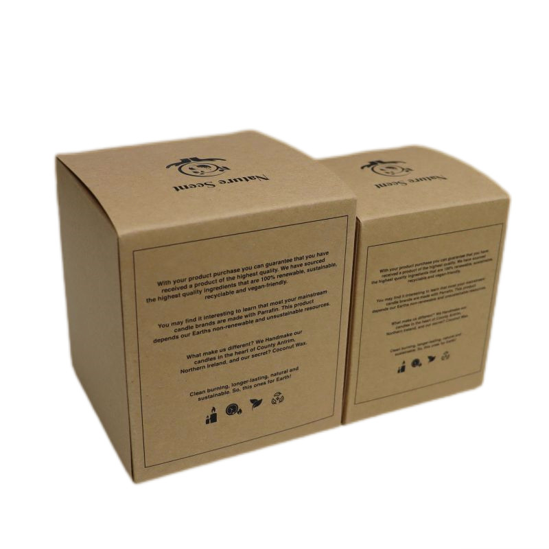 Kraft Paper Sustainable Packaging Boxes Eco Friendly paper box FSC ISO9001 ISO14001 Certificate