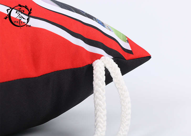 Customized Switzerland Soccer Team Cinch Gym Bag Decoration Training With Logo