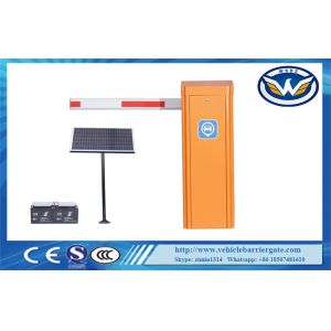 DC24V 8s 3000r/min Servo Motor Barrier Gate With LED Arm