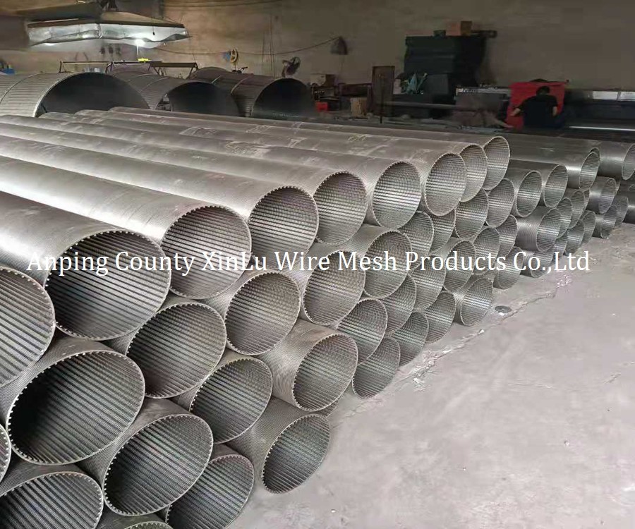 Stainless Steel Wedge Wire Wrap Screen Pipe 9-5/8" Filter Cartridge