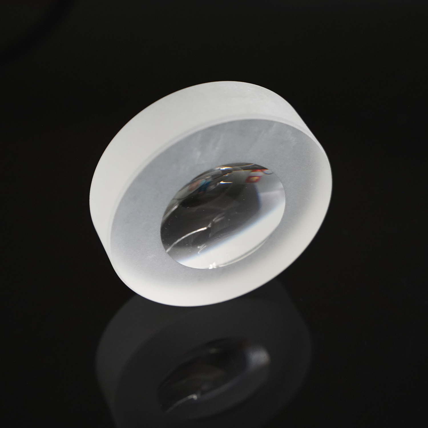 Clear 1.5mm To 300mm HMC Plano Concave Optical Glass Lens