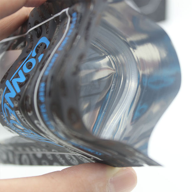 Snacks 0.25oz AL Soft Touch Mylar Bag Stand Up Resealable Bags