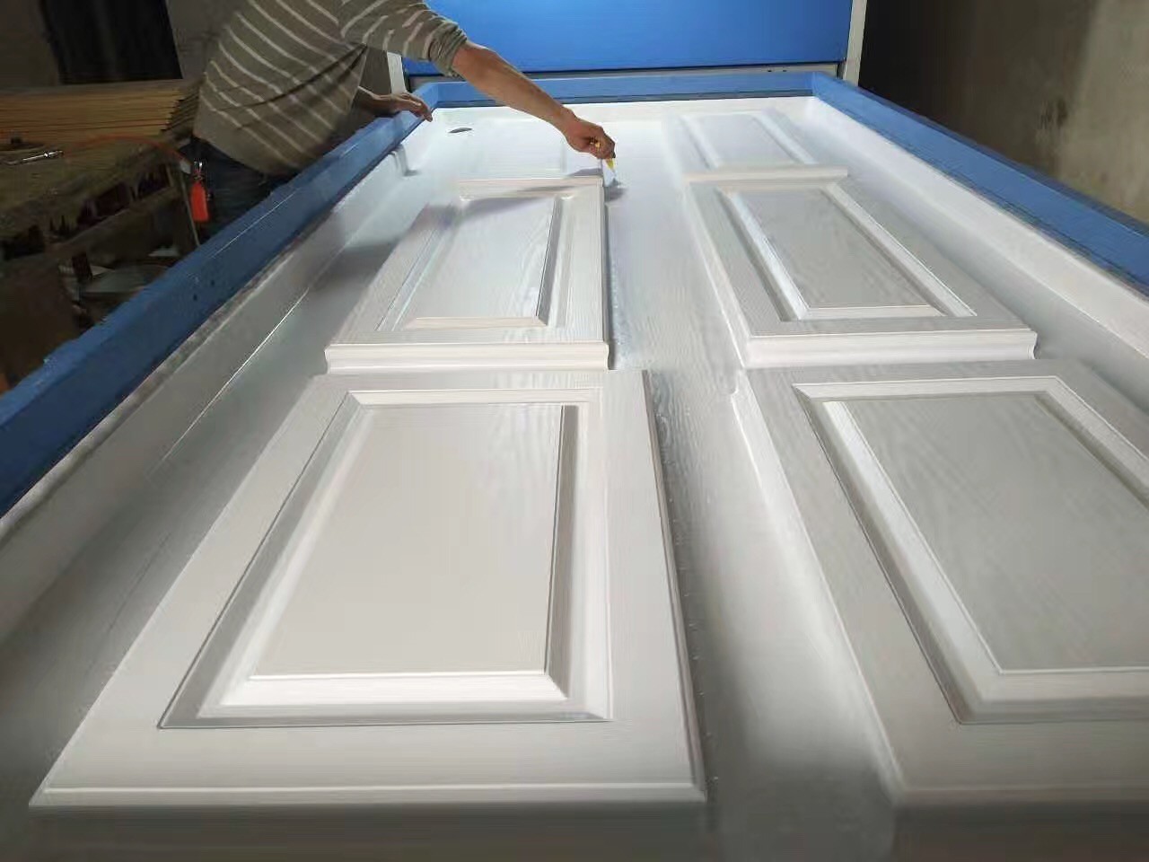 Silicone Vacuum Press Machine KC2800A Thermoforming Centre For Solid Surface