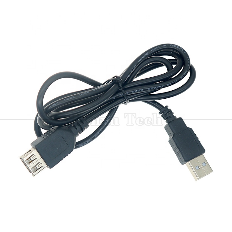 High Quality Data Charging USB Type A Male to Female Extension Cord Cable for Computer Keyboard Mouse Printer
