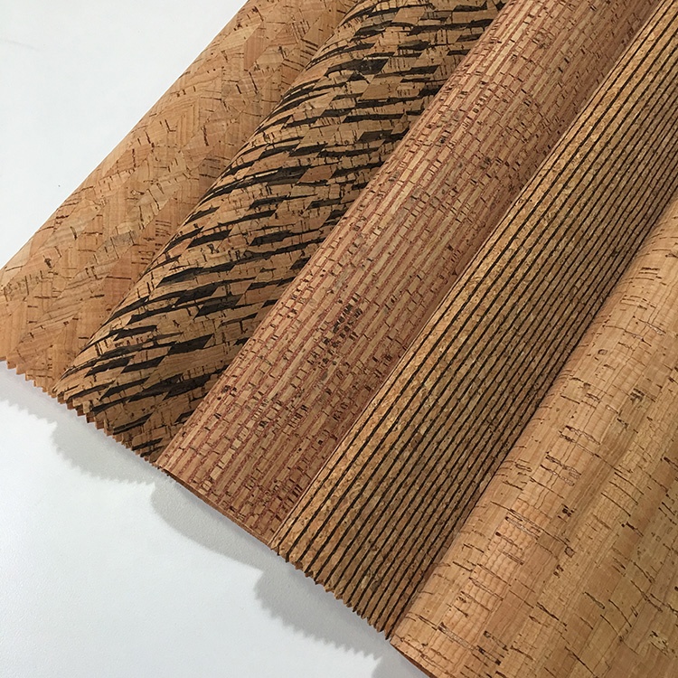 Smooth Cork Material For Sewing Elastic Perfect Hand Feeling Popular Light Brown