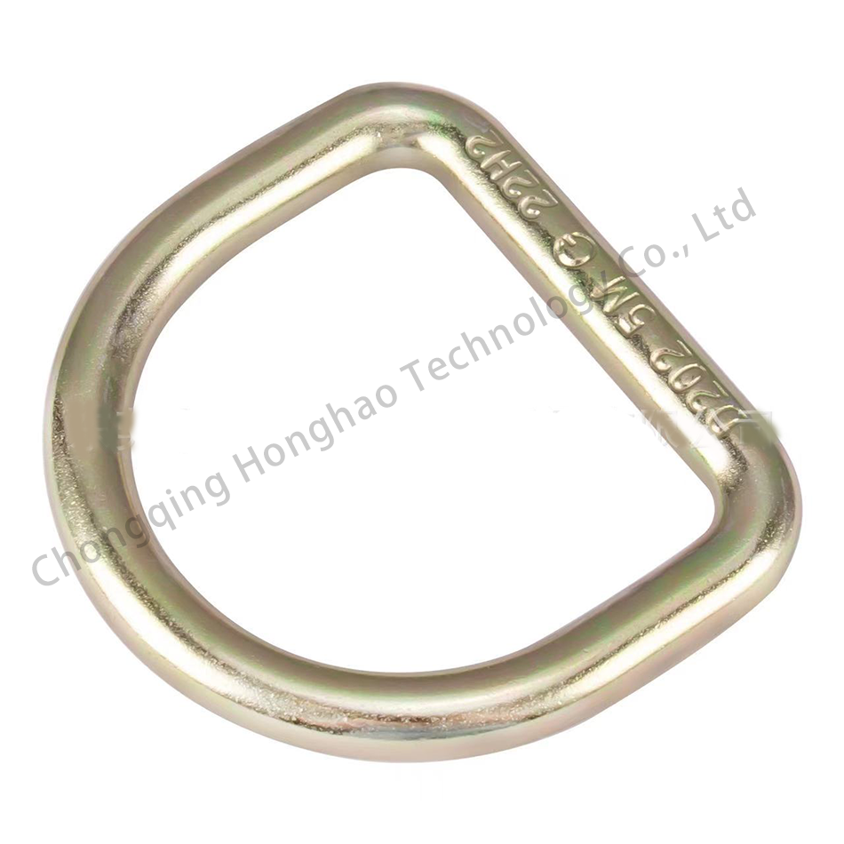 Galvanized Finish High Altitude Safety Harness D Ring Fall Protection Gear for Construction Work