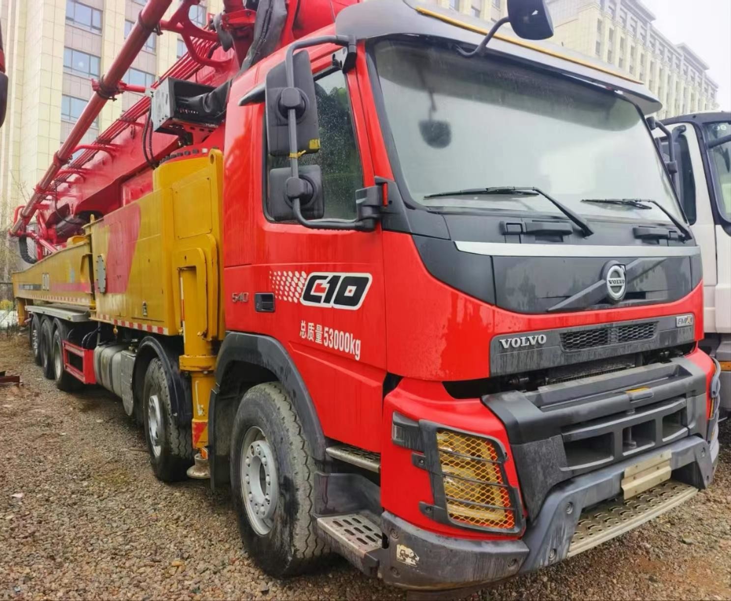 Sany 66m Concrete Pump for Rise Construction Easy Vertical Transportation and Hydraulic Handling in 2022