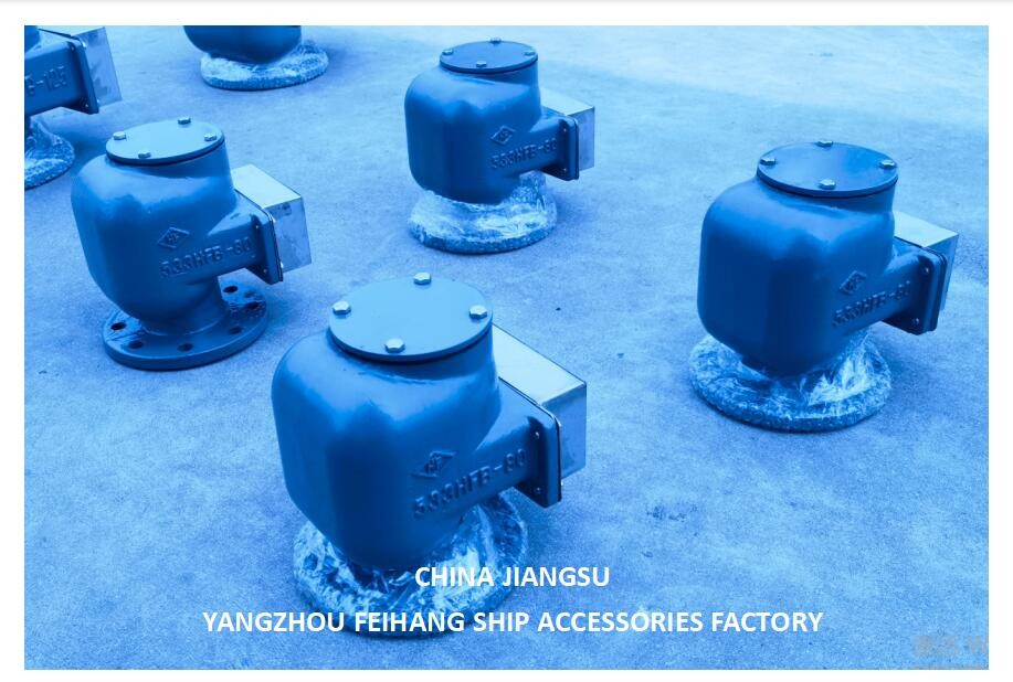 Water Ballast Tanks Air Vent Head Model-533hfb-80a Body Cast Iron And Stainless Steel Floater