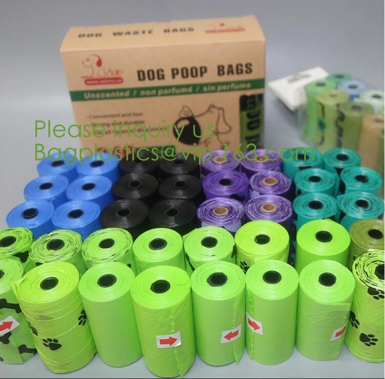 Eco friendly Compostable Biodegradable commercial bags,100% Environment Friendly Compostable Cornstarch Garbage Bags pac