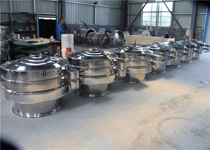 Food Grade Flour Circular Motion Vibrating Screen Stainless Steel