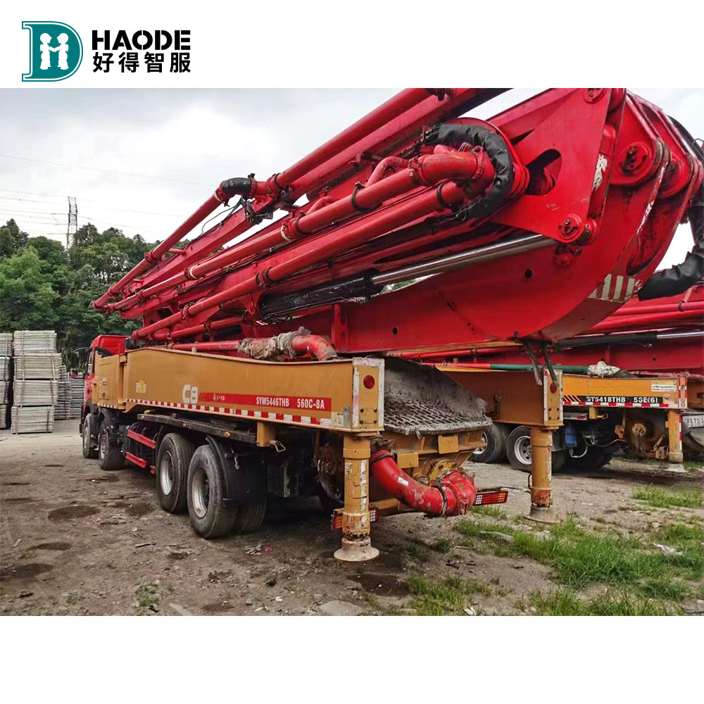 2018 Year HAODE Sany SYM5446THB Used Design Hydraulic Pump Diesel Concrete Pump Machine