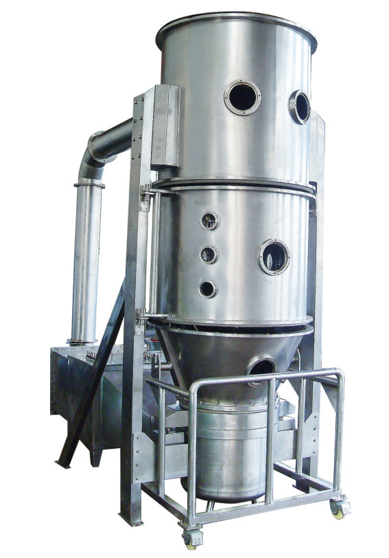 FL-120 Fluid Bed Granulator with GMP Compliance for powder fluid processing