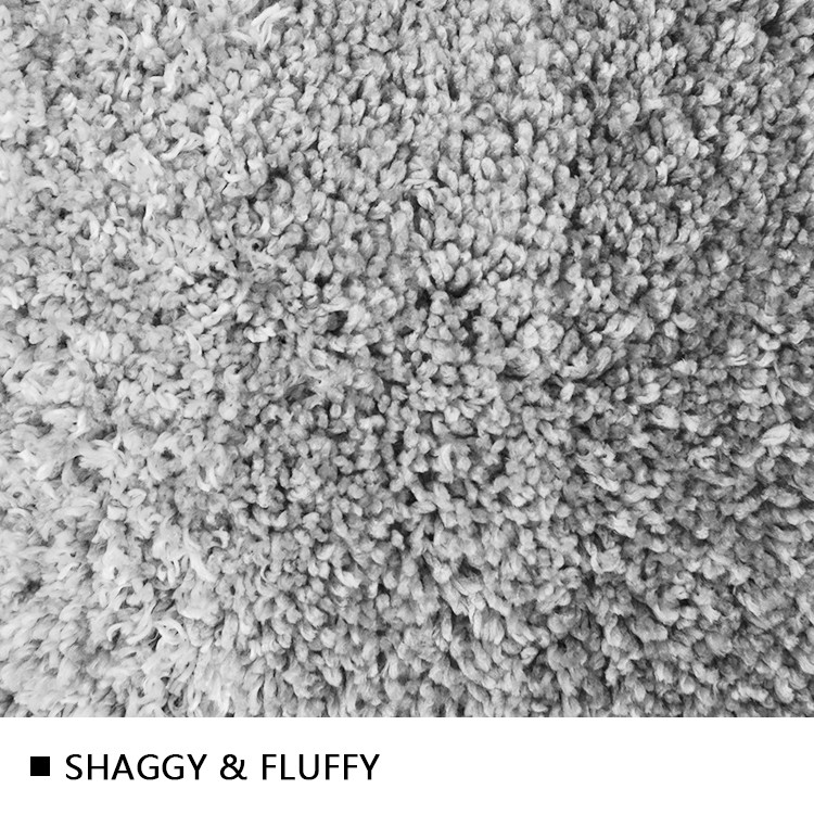 Light Grey Bath Mat 1200gsm Machine Washable Bath Rugs Super Absorbent