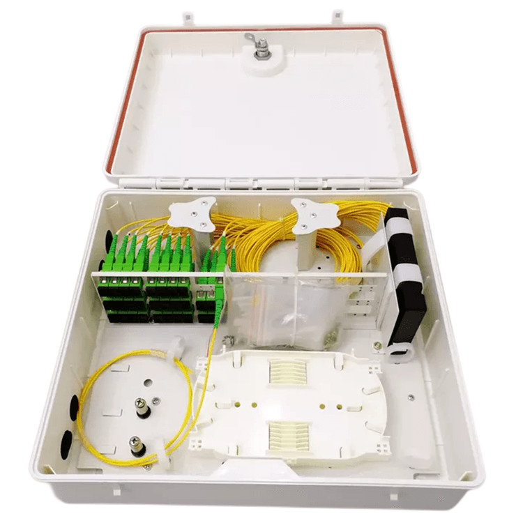 FTTX Network Fiber Optic Terminal Box 72Port SC / LC / ST / FC For Telecom
