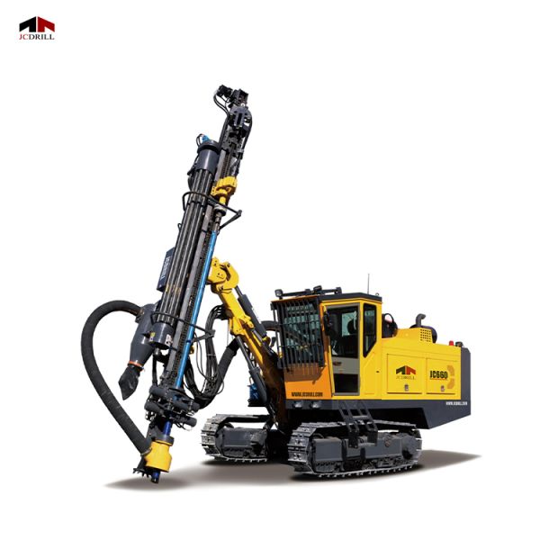 Quality JC660 Integrated Hydraulic DTH Drilling Rig For Open Pit Mining And Quarry Blasting for sale