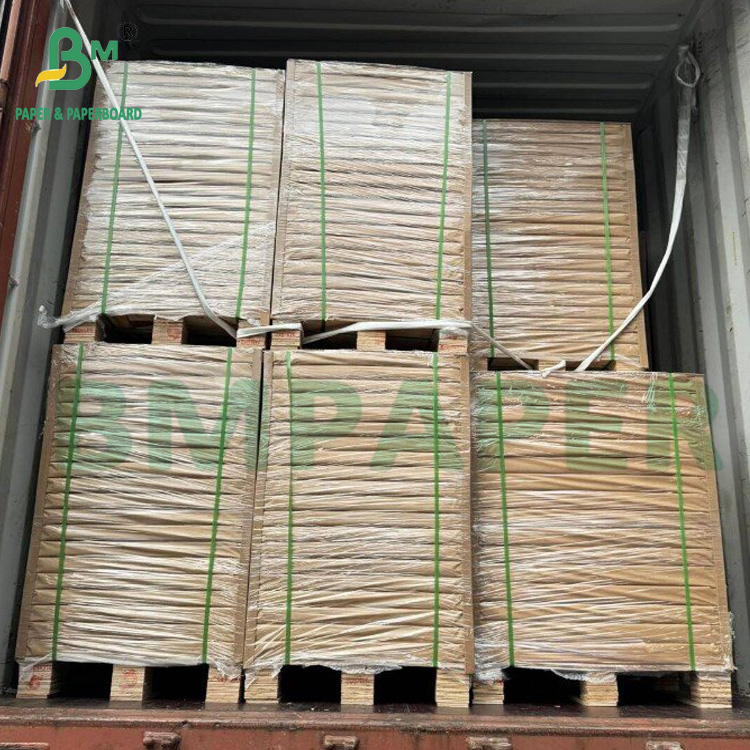 Extensible High Performance Sack Kraft Paper Unbleached Brown Cement Paper