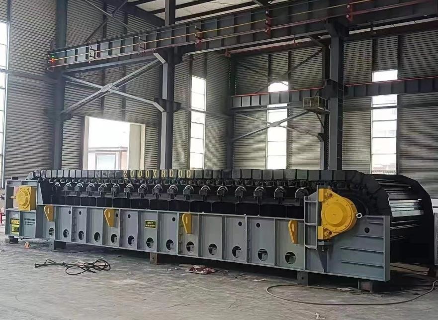 330-980 TPH Apron Plate Feeder Medium And Large Crushing Line