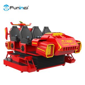 Virtual Reality multiplayer vr dark mars game machine 6 Seats Racing 9d VR