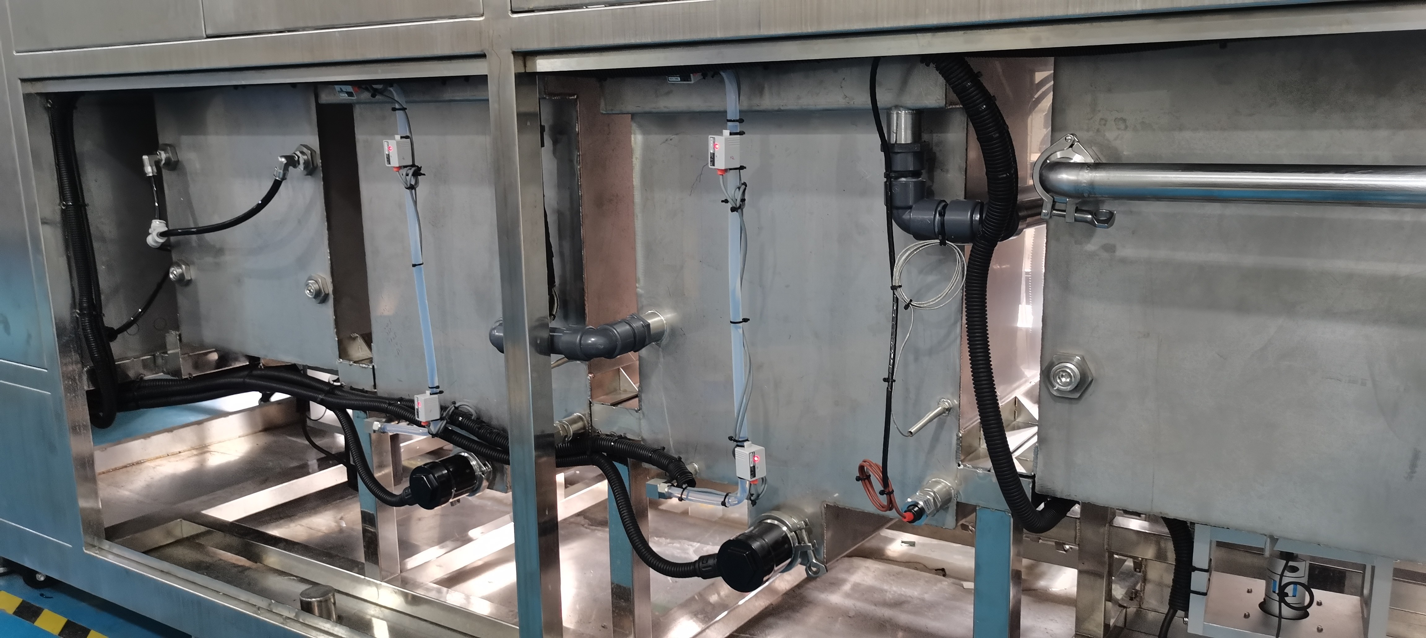 380V 50HZ Basket Cleaning Machine Multifunctional For Rinsing