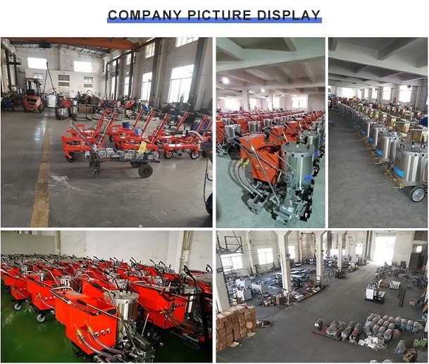 Multifunctional Difference Size Of Shoe Fully Automatic Thermoplastic Small Road Line Painting Machine
