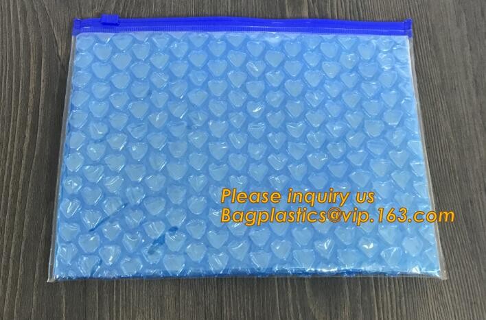 air mail metallic holographi rose gold bubble padded mailer / Zip lockkk bubble bag/ slider bubble bag,Holographic Factory