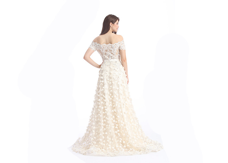 Back Bottom Sexy Vintage Banquet Dresses / Simple Formal Evening Gowns