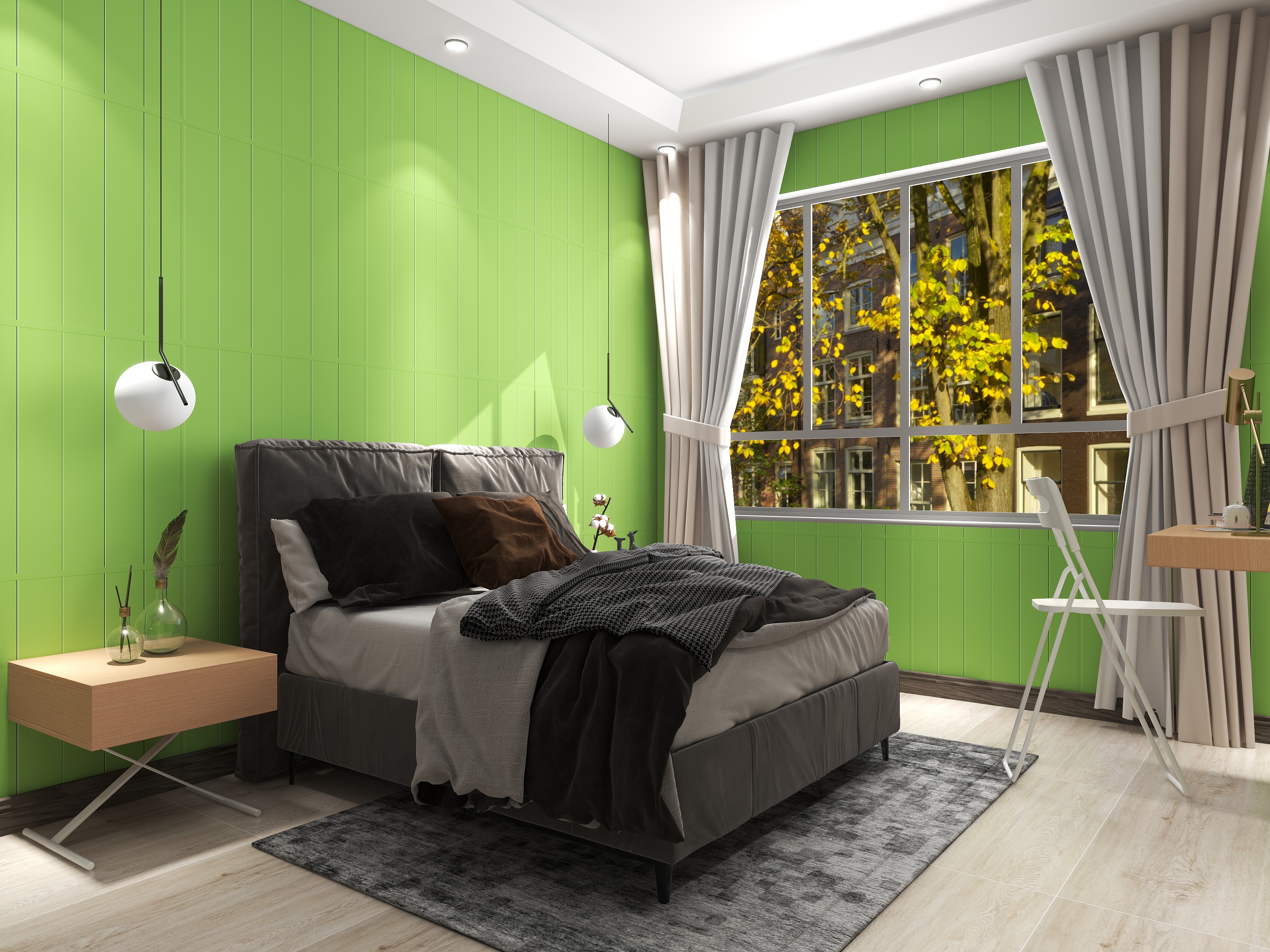 Modern Style 3D Wood Panel Wall Covering Stickers with Waterproof Technology