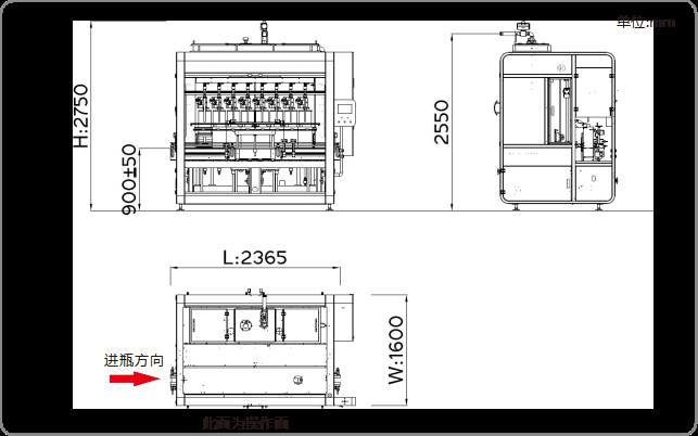 30bpm Automatic Barrel Filling Machine Automated Bottle Filling Machine 1000ml-5000ml