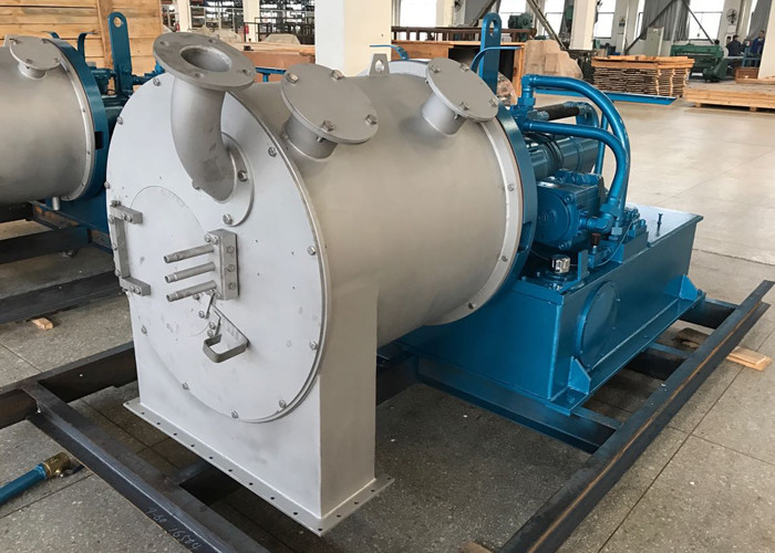 Large Scale Automatic Discharge Salt Making Machine From Seawater Pusher Centrifuge