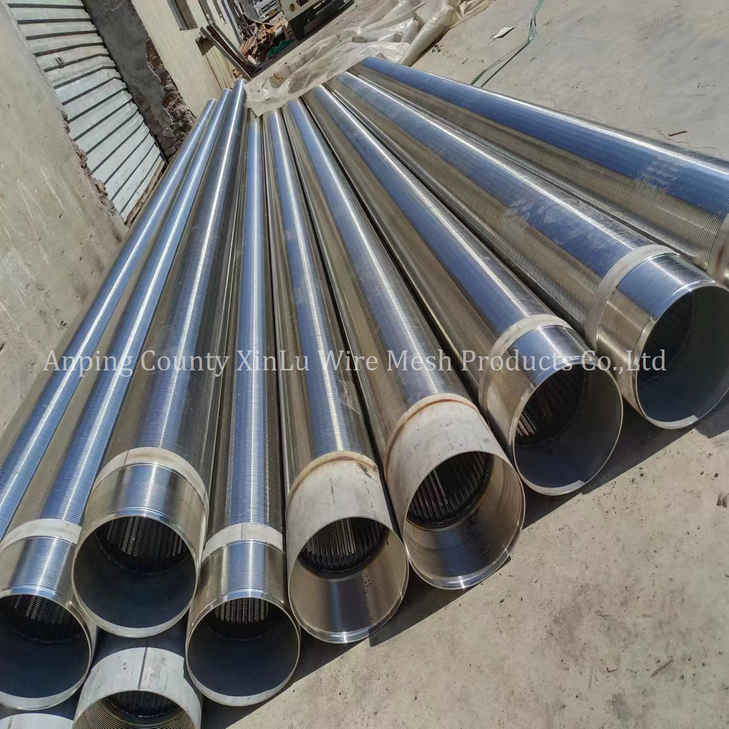 Corrosion Resistant Continuous Slot Screen for Economical Flexible API Thread Connections