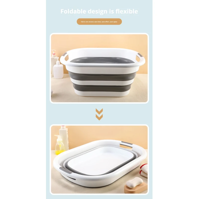Hot-Selling Wholesale Durable Flawless Large Capacity Multifunctional Folding Storage Basket for Clothes Toys Household Items