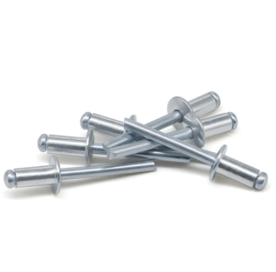 Binding Head DIN 7337 Pop Blind Rivets With Large Flange Rivet Aluminum Blind Pop Rivets
