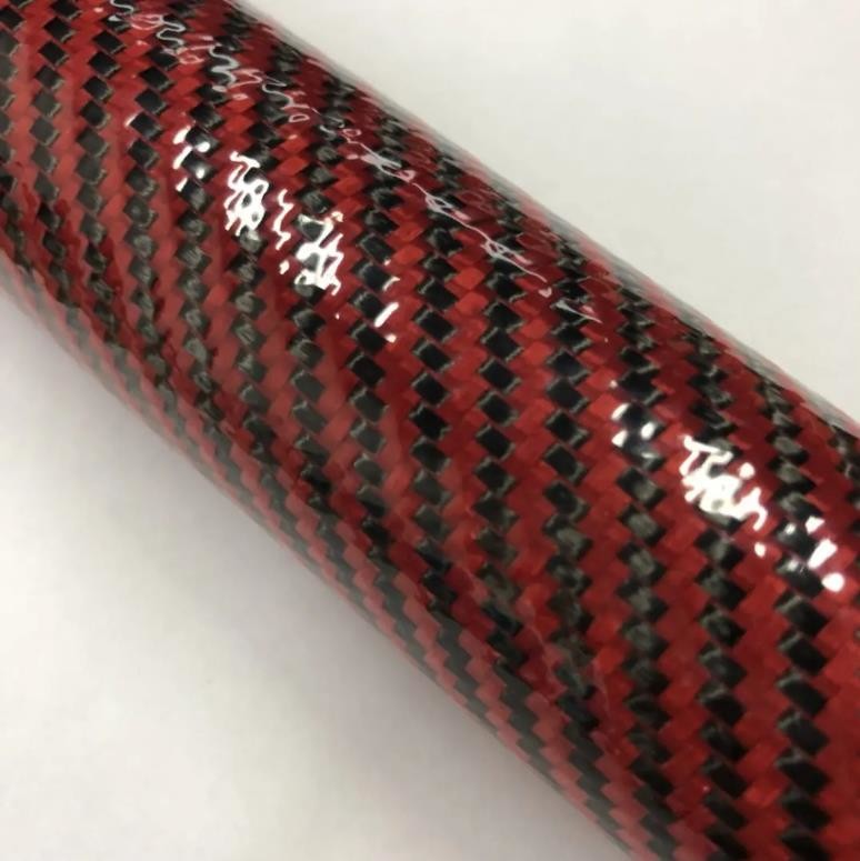 TPU UD Carbon Fiber Fabric for Shoes Belts Wallets Bags Hats Accesories Material
