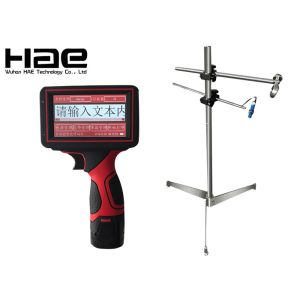 Barcode QR Code Handheld Inkjet Coder , Date Number Thermal Plastic Bag Inkjet