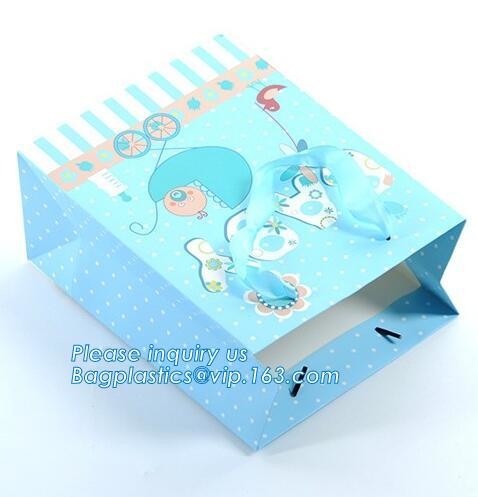 Custom Your Own Logo Design Printed Durable Shopping Carrier Packing 210Gsm Clothes Art Coated Paper Bag, bagease packag