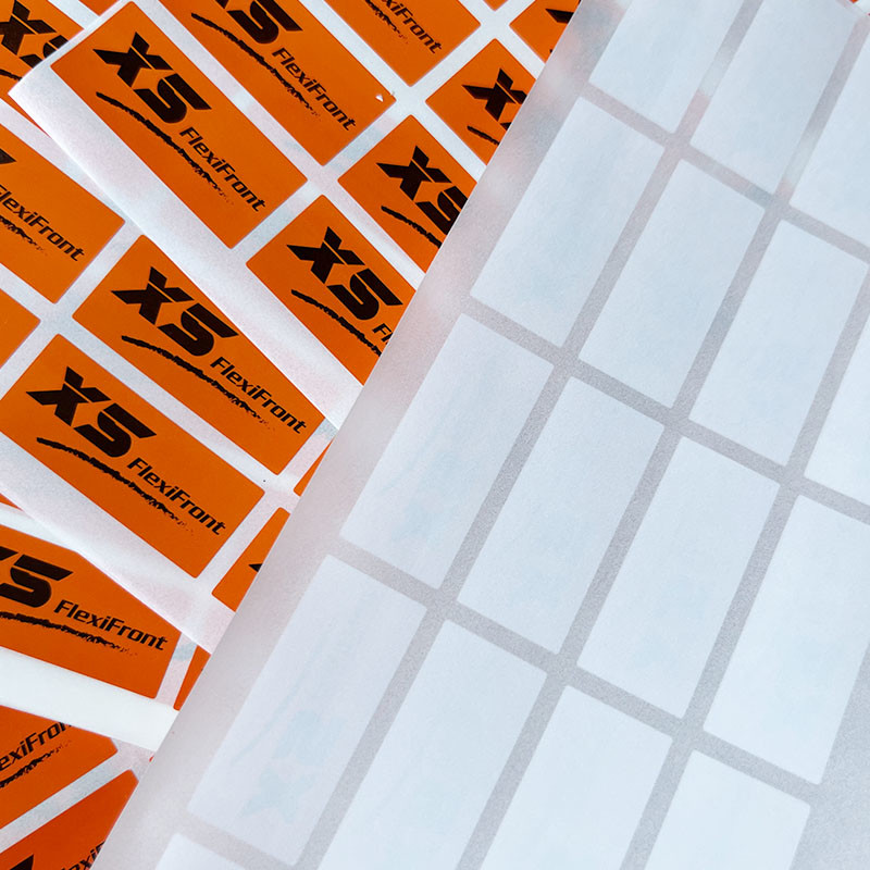 Private Labels Coated Paper Adhesive Tamper Seal Stickers Four Color Printing Attractive