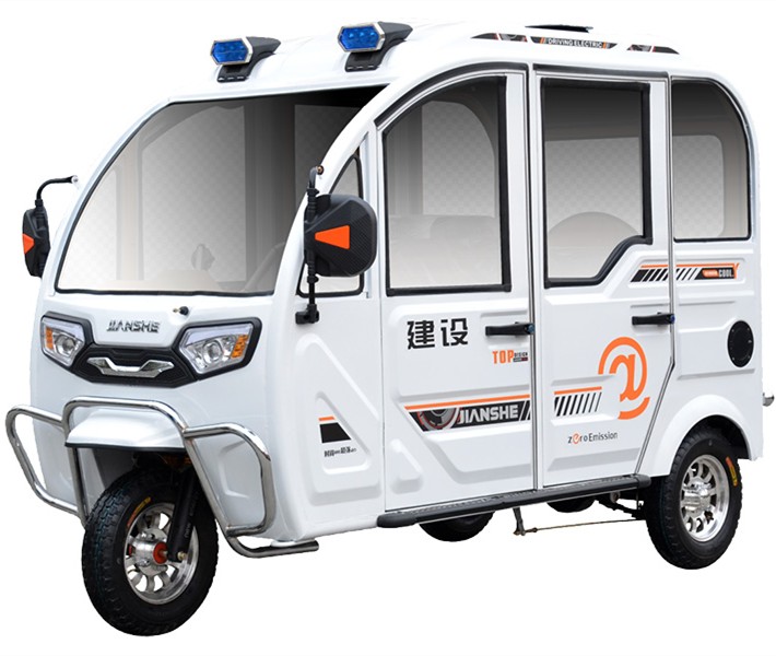 Chinese Big Space 3 Wheel Electric Car For Elder People Pedicab for passenger electric closed tricycle