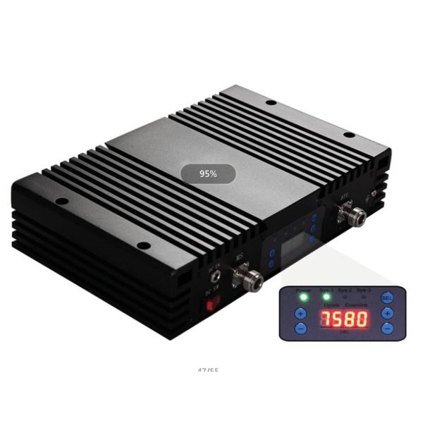 China Pico Triple Band Repeater 20dBm 70dB Gain Coverage 1000sqm With LCD Displayer on sale China Pico Triple Band Repeater 20dBm 70dB Gain Coverage 1000sqm With LCD Displayer on sale