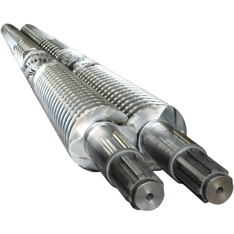 OEM Custom Extruder Conical Twin Screw Barrel for Extrusion Machine