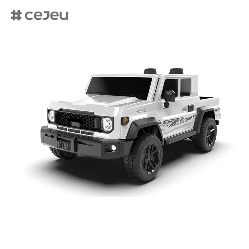 CJ-TTXB-HZBB-985 2025 New Electric 4WD Truck Kids Ride-on 4x4 Wheel 3-8 Years 2 Seat Off-Road RC with Battery Power