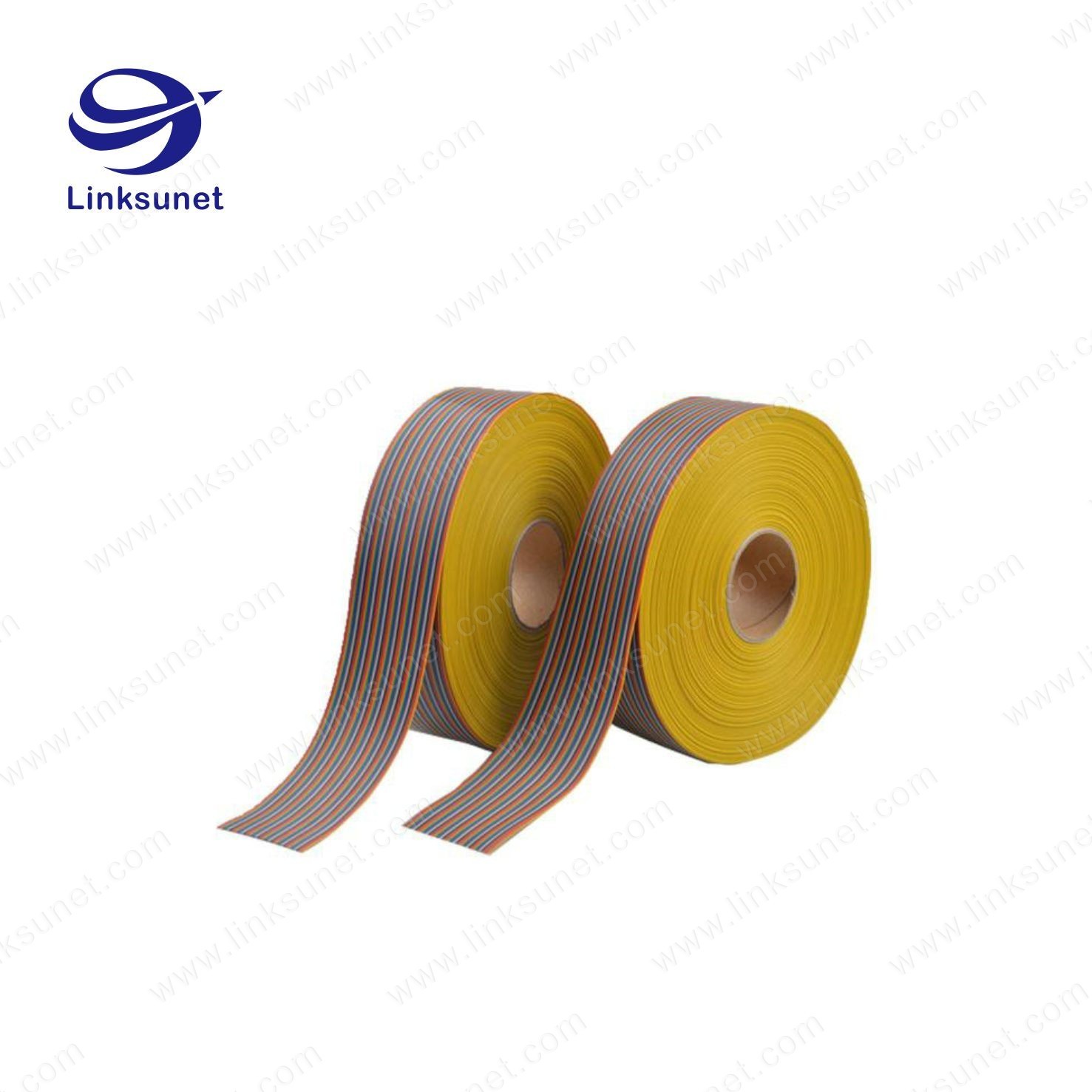 PVC Flat Ribbon Cable Assembly 2.54mm Pich UL2651 - 28AWG 10P 1.27MM PICH