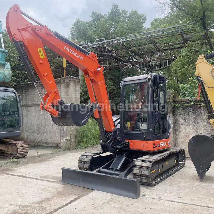Used engineering construction machine Used Excavators for sale HITACHI 50/5ton Small Micro Crawler Digger Excavators