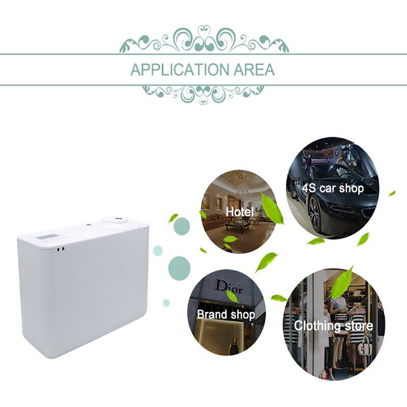 800ml Wifi-controlled Smart Aroma Diffuser Wide-area Air Freshener Electric HVAC Aromatherapy Machine For Whole House