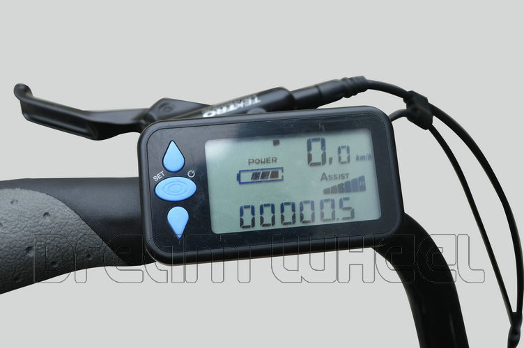 Gear Motor Electric Urban Bike 48V 500W With Tektro Hydraulic Disc Brake
