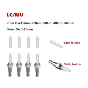 China 200um 300um 400um 600 um FC Zirconia Ceramic Ferrule  Optical Fiber Devices for Connector Customization on sale