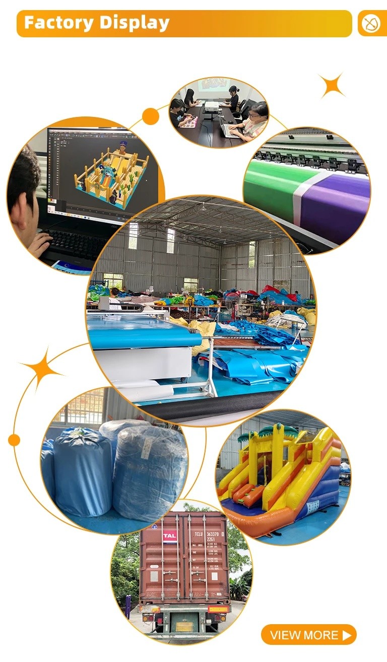 Cute Rabbit Inflatable Jump House 3x4m / Kids Small Bouncy Castle