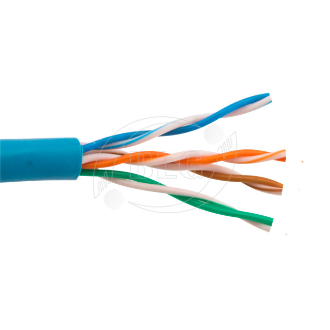 BC / CCAG / CCA UTP Cat5e LAN Cable 24AWG 26AWG 8 Cores Indoor Telecommunication Network Wire