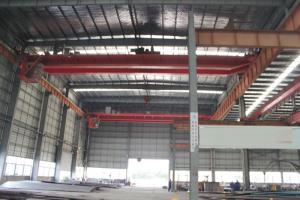 Light Duty Double Beam Bridge Crane For Repair Shops / Factory / Warehouse Manufactures