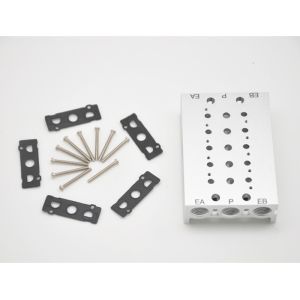 Textile Yin Auto Cutting Machine Parts / Cutter Parts SS5Y3-20-05 5CM Manifold