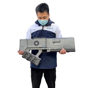 Portable Handheld Drone Jammer Gun with 5KM Detection Detector and 0-3km Jamming